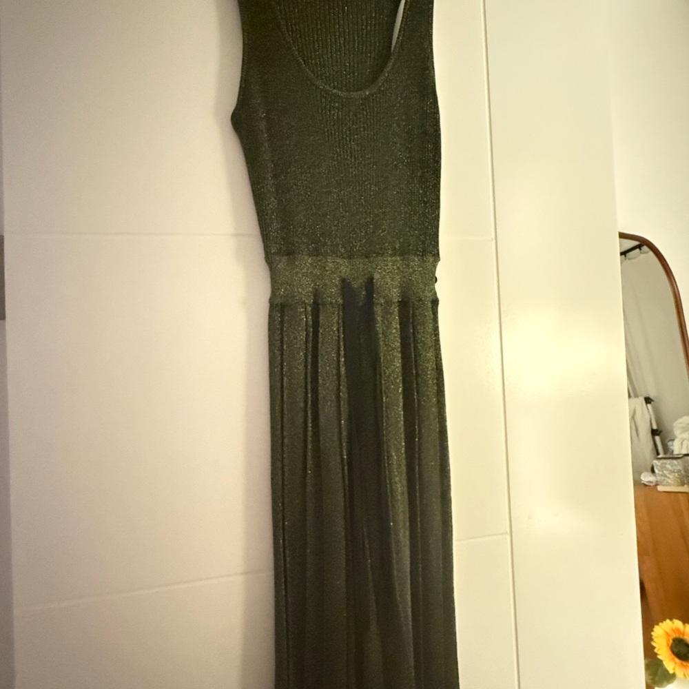 Sparkly green jumpsuit